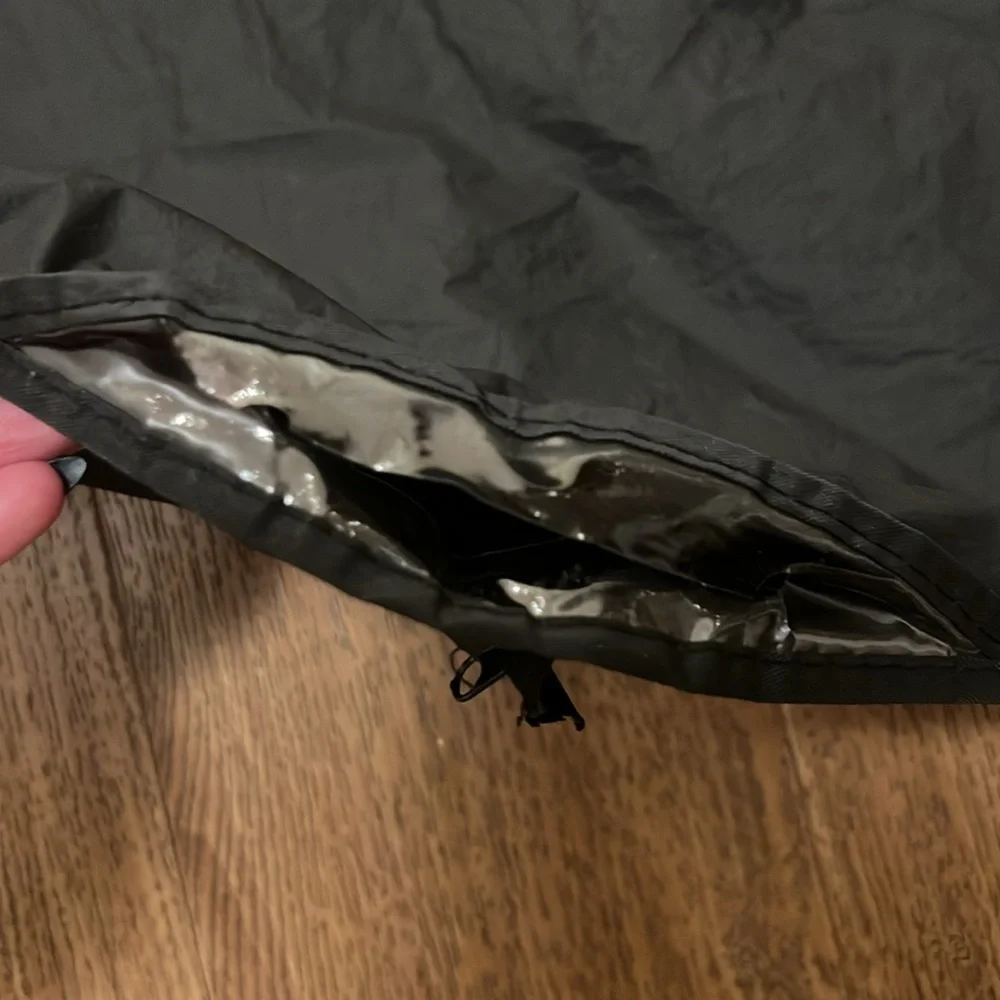 Black Nicole Miller Full Length Hanging Travel Garment Storage Bag